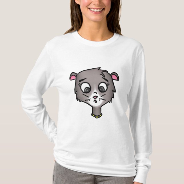 Cartoon Kitten Shirt (Front)