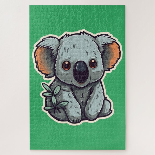 CARTOON KOALA BEAR JIGSAW PUZZLE (Vertical)