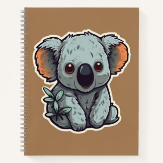 CARTOON KOALA  BEAR NOTEBOOK