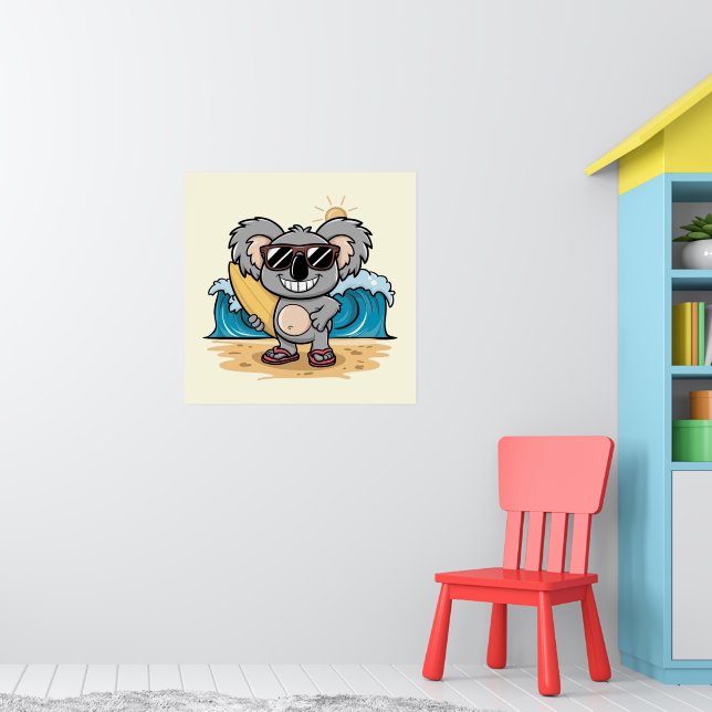 Cartoon Koala Poster (Nursery 1)
