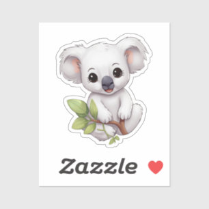 Cartoon koala sticker