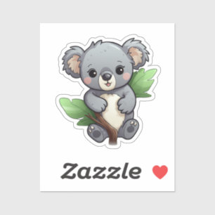 Cartoon koala sticker