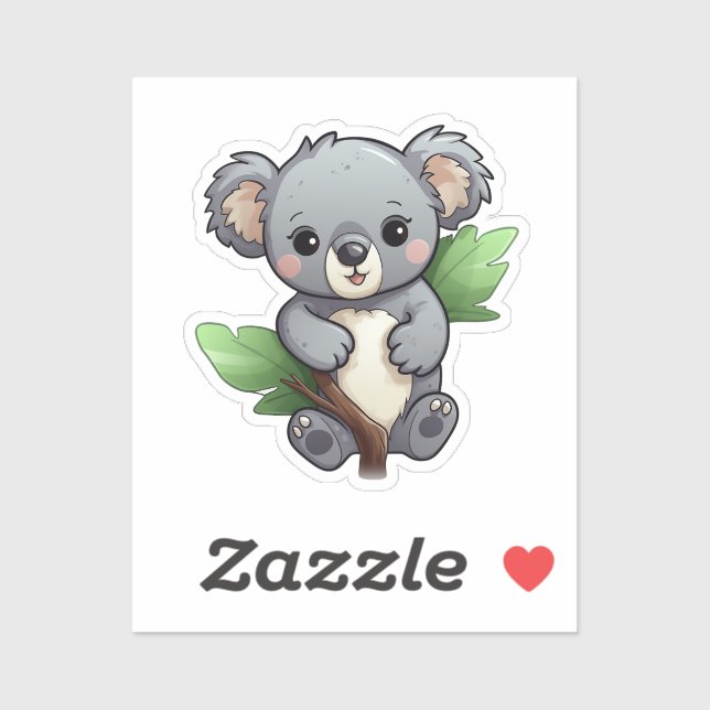 Cartoon koala  sticker (Sheet)
