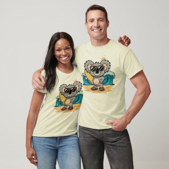 Cartoon Koala Unisex T-Shirt (Unisex)