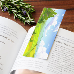 Cartoon Landscape Bookmark
