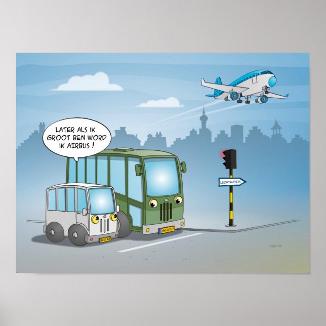 Cartoon; later als ik groot ben poster (Front)