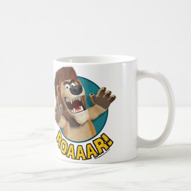 Cartoon Lion Animal Mug (Right)