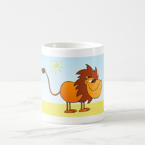 Cartoon Lion Coffee Mug