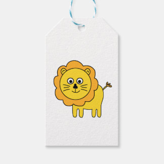 cartoon lion gift tags
