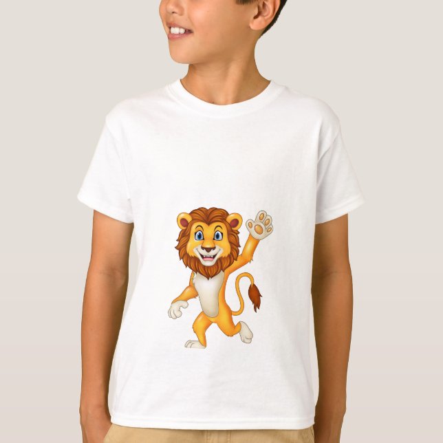 Cartoon lion T-Shirt (Front)