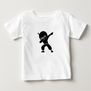 Cartoon Little Ninja Warrior Baby T-Shirt