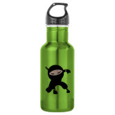 Ninja Shark Ocean Samurai' Water Bottle