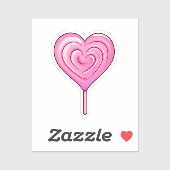 Cartoon lollipop sticker (Sheet)