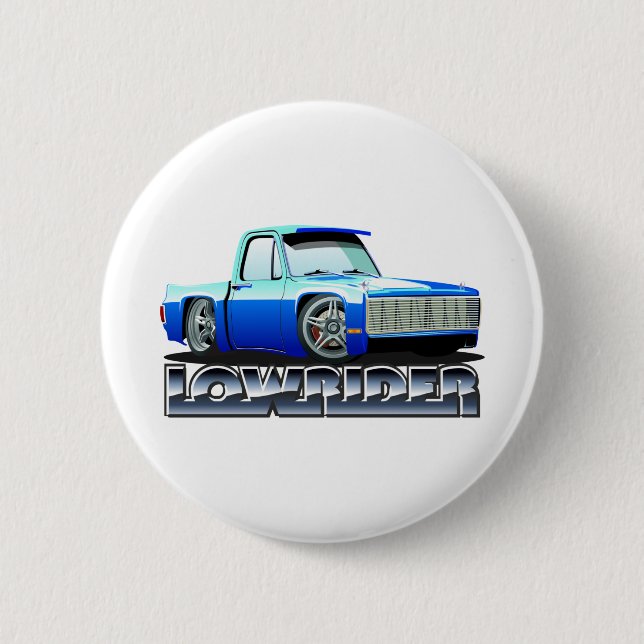 Cartoon lowrider button (Front)