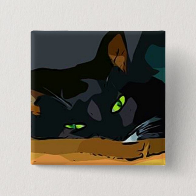 Cartoon Lucy Button (Front)