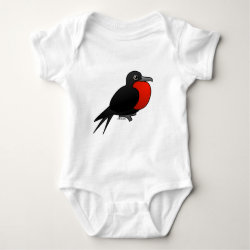 Magnificent Frigatebird Baby Jersey Bodysuit