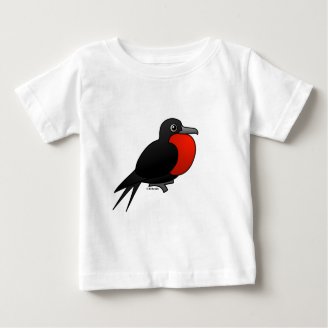 Magnificent Frigatebird Baby Fine Jersey T-Shirt
