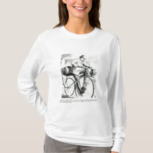 Cartoon making fun of the early days of Bicycles T-Shirt