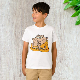 Cartoon Man Meditating T-Shirt