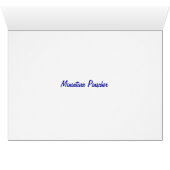 Cartoon Miniature Pinscher Cards (Inside Horizontal (Bottom))