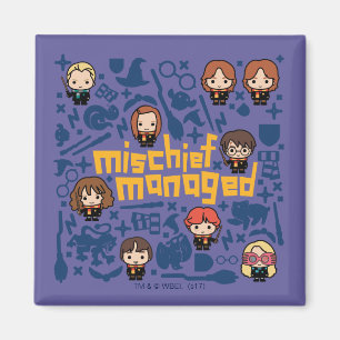 Cartoon "MISCHIEF MANAGED™" Graphic Magnet