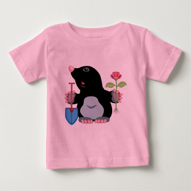 cartoon mole baby T-Shirt (Front)