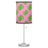 Cartoon Money Dollar Bills Table Lamp (Left)
