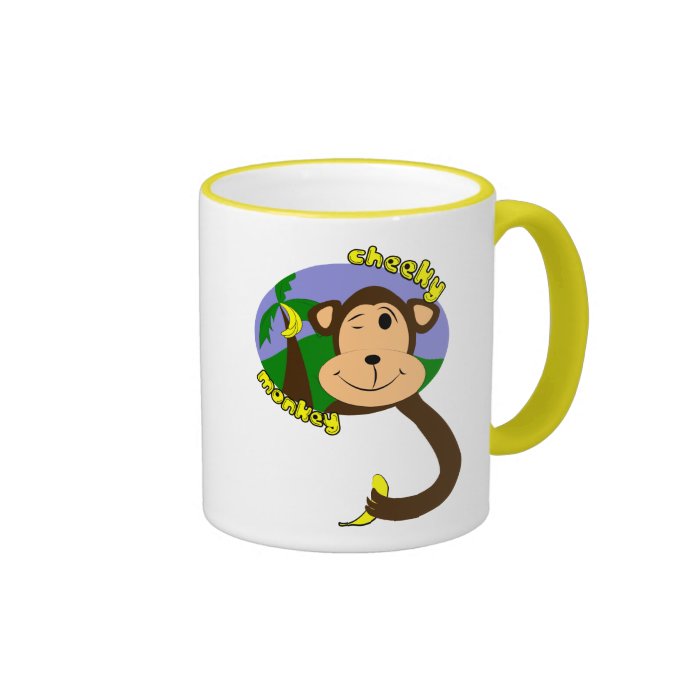 Cartoon Monkey Mug