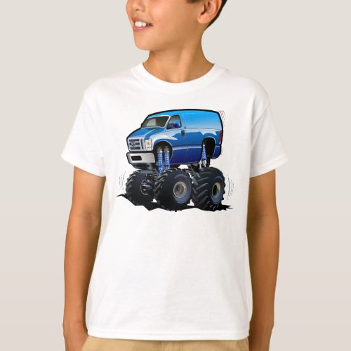 Cartoon monster truck T_Shirt