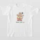 Cartoon Morse Code for Kids! Letter B T-Shirt | Zazzle