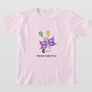 Cartoon Morse Code for Kids!  Letter D T-Shirt