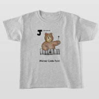 Cartoon Morse Code for Kids!  Letter "J"