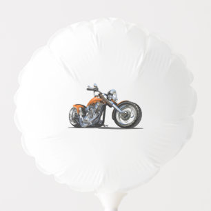 Cartoon motorbike balloon