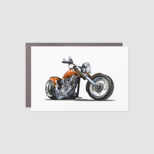 Cartoon motorbike car magnet