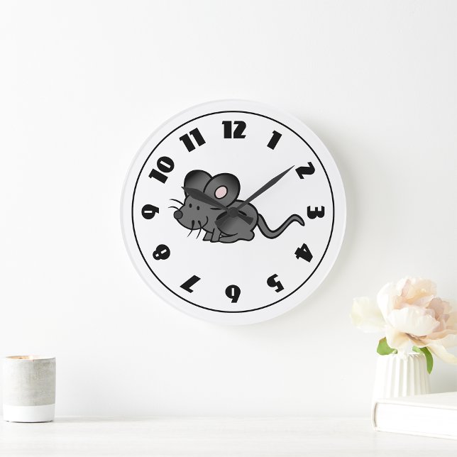 Cartoon Mouse Clock (Creator Uploaded)