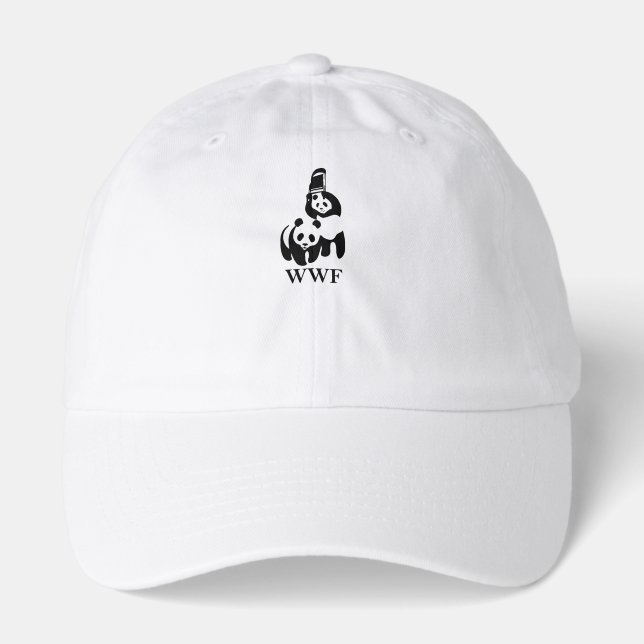 Cartoon Mouse Gangster Illustration Hat (Front)