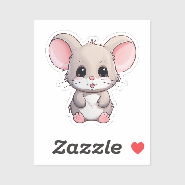 Cartoon mouse  sticker (Sheet)