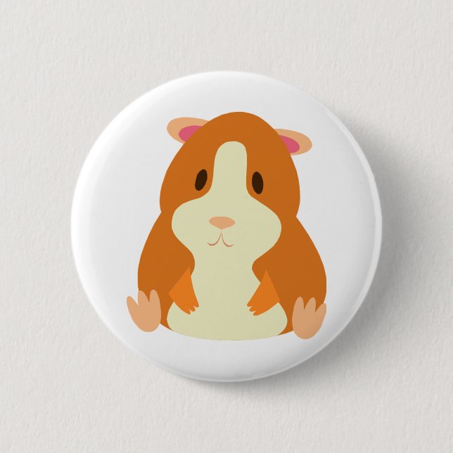 Cartoon Muffin Button (Front)