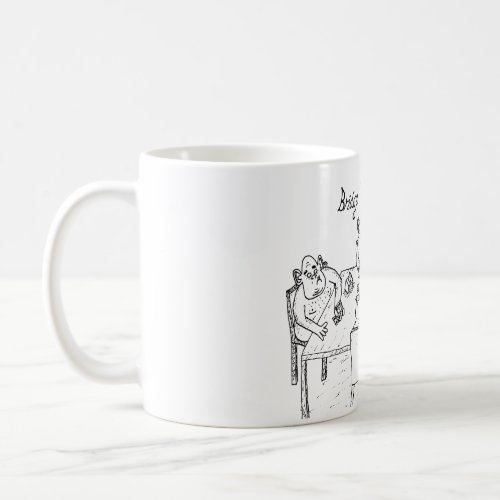 Cartoon mug _ bridge trolls