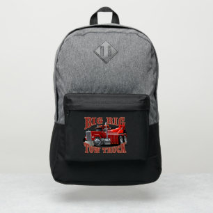 Cartoon muscle tow truck port authority® backpack