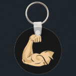 CARTOON MUSCLES MAN strong arm biceps athletic pow Keychain<br><div class="desc">When you buy a platinum membership at http://www.graphicsfactory.com, you have access to over 2million graphics, including this one!!! Every clip art is available in multiple image formats, plus keyworded and cross-referenced to help you find them quick and easy. You can use the images royalty-free for commercial purposes on items you...</div>