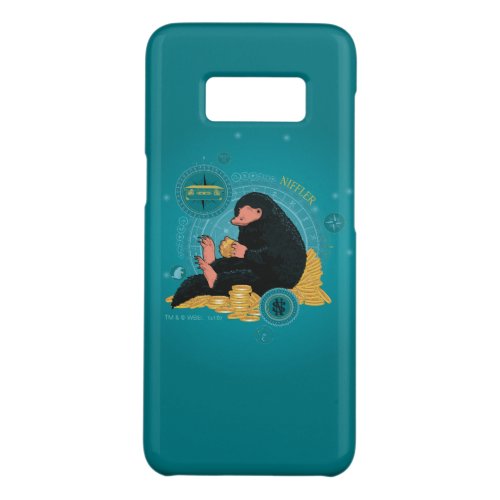 Cartoon NIFFLER With Gold Coins Case_Mate Samsung Galaxy S8 Case