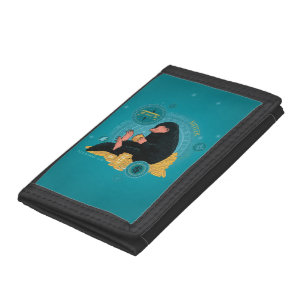 Cartoon NIFFLER™ With Gold Coins Tri-fold Wallet