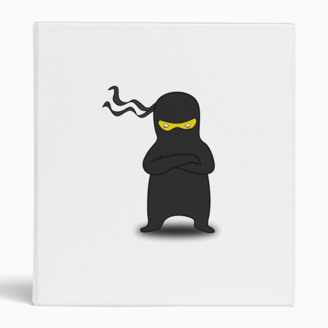 Cartoon Ninja Binder (Front)