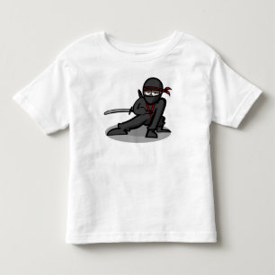 Cartoon Ninja Warrior Toddler T-shirt