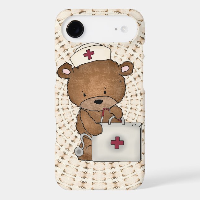 Cartoon Nurse iPhone 7 barely there case (Back)