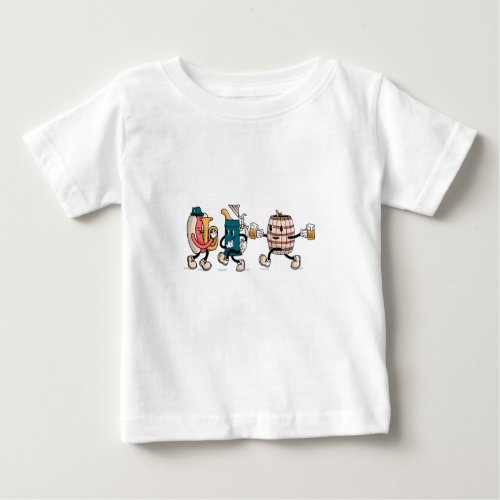 Cartoon oktoberfest baby T_Shirt