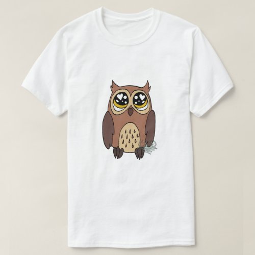 Cartoon Owl T_Shirt