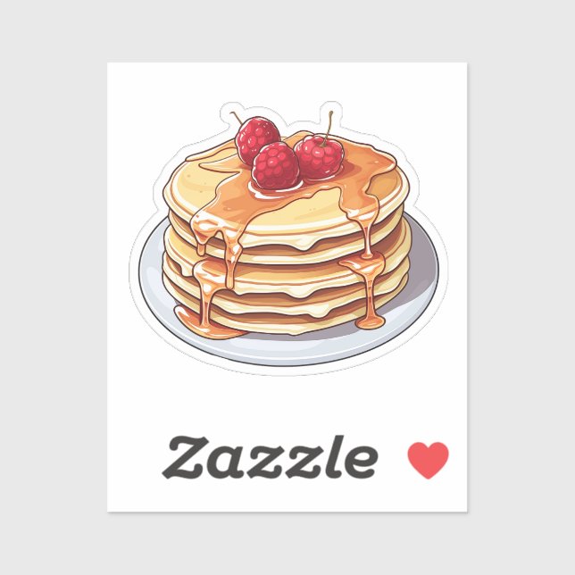 Cartoon pancake sticker (Sheet)