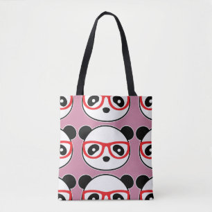 Cartoon Panda Bear Tote